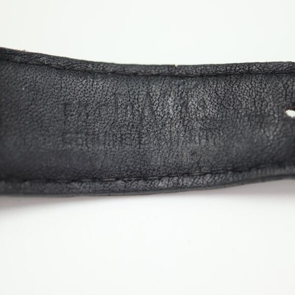 Express LA 40mm Glow Watch White Backlight Dial Black Leather w New Battery - Picture 16 of 16